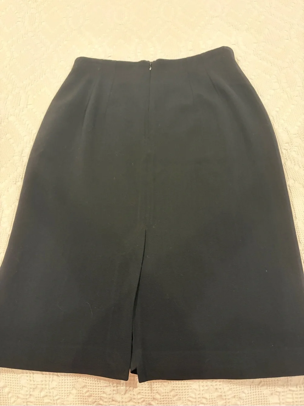 Armani Collezioni Black Tailored Pencil Skirt